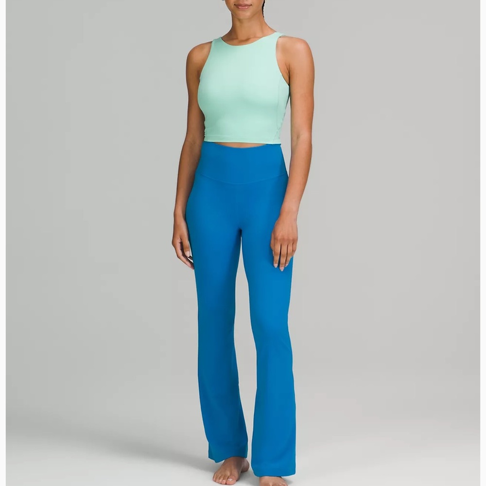 Lululemon Flare leggings in poolside